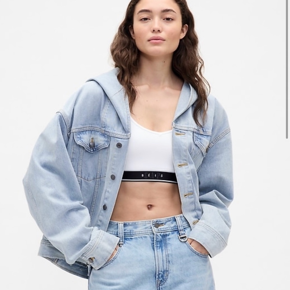 Gap x BEIS Oversized Denim Jacket